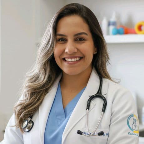 Foto da Dra. Kate Monique, Médica Veterinária